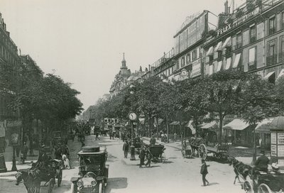 Perspective du Boulevard des Italiens von French Photographer